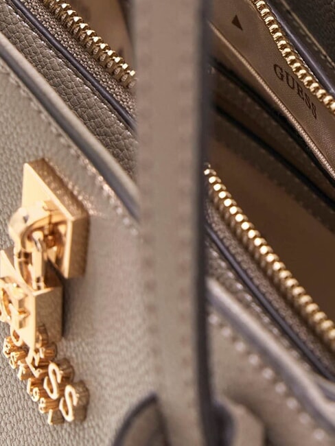 YESBA sac bandouli&egrave;re taupe fonc&eacute; - Sacs pour Femme
