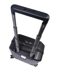 PIQUADRO PQ-LIGHT Chariot de cabine, sous-si&egrave;ge noir mat - Valises cabine - 6