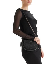 GUESS ELSIE Mini sac &agrave; main avec bandouli&egrave;re NOIR - Sacs pour Femme - 2