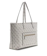 GUESS POWER PLAY 2 Sac &agrave; provisions logo taupe fonc&eacute; - Sacs pour Femme - 2