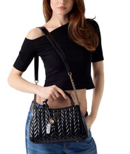 GUESS SALLY Sac &agrave; main avec bandouli&egrave;re NOIR - Sacs pour Femme - 2