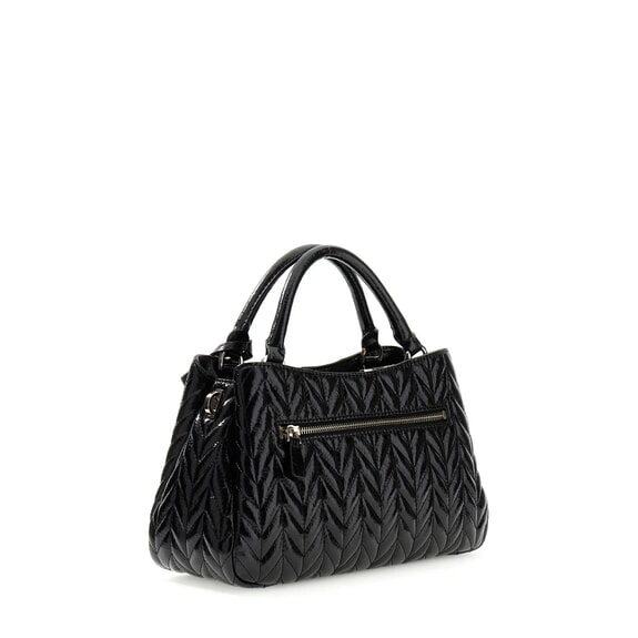 SALLY Sac &agrave; main avec bandouli&egrave;re NOIR - Sacs pour Femme