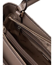 GUESS SALLY Sac &agrave; main avec bandouli&egrave;re taupe fonc&eacute; - Sacs pour Femme - 4