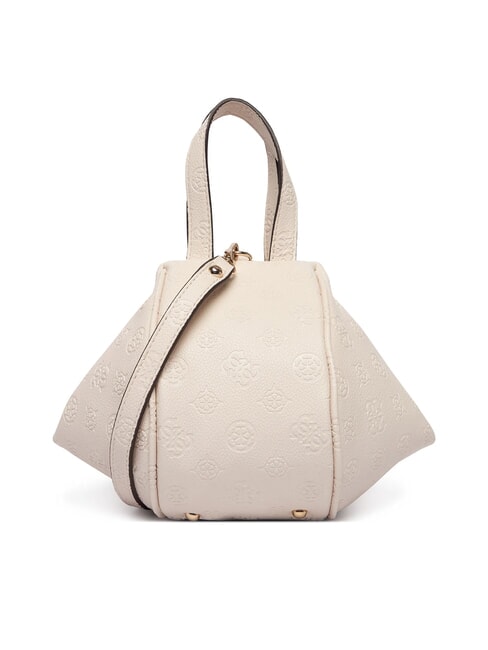 ANISE Sac &agrave; main avec bandouli&egrave;re logo en pierre - Sacs pour Femme