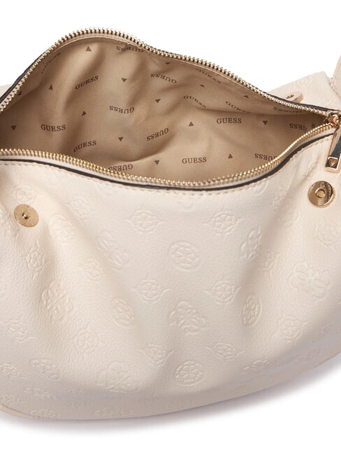 ANISE Sac &agrave; main avec bandouli&egrave;re logo en pierre - Sacs pour Femme