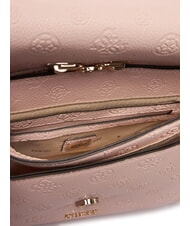 GUESS ANISE Mini sac bandouli&egrave;re / sac port&eacute; &eacute;paule logo rose clair - Sacs pour Femme - 4
