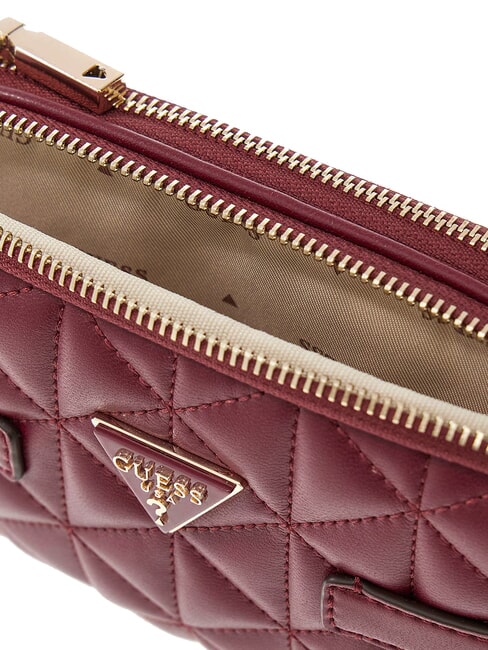 PAISLEIGH Mini sac bandouli&egrave;re Bordeaux - Sacs pour Femme