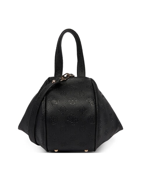 ANISE Sac &agrave; main avec bandouli&egrave;re logo noir - Sacs pour Femme