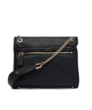 GUESS ANISE Mini sac bandouli&egrave;re / sac port&eacute; &eacute;paule logo noir - Sacs pour Femme - 3