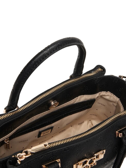 ANISE L Sac &agrave; main avec bandouli&egrave;re logo noir - Sacs pour Femme