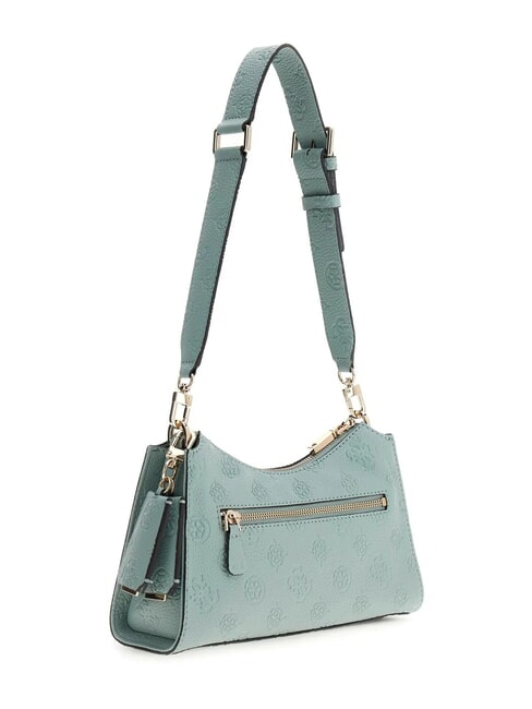 CRESIDIA II Sac &agrave; bandouli&egrave;re avec fermeture &eacute;clair logo de la sauge claire - Sacs pour Femme