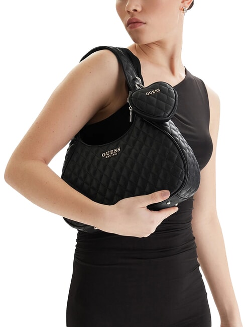 ATABEY sac bandouli&egrave;re NOIR - Sacs pour Femme