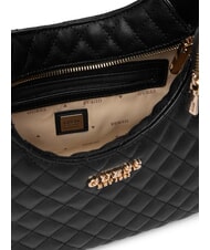 GUESS ATABEY sac bandouli&egrave;re NOIR - Sacs pour Femme - 4