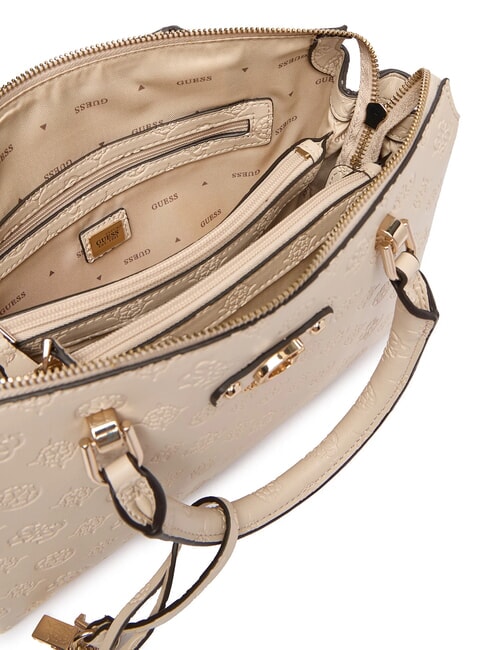DITA Sac &agrave; main avec bandouli&egrave;re logo taupe clair - Sacs pour Femme