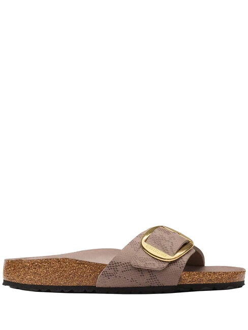 MADRID BIG BUCKLE Sandales anatomiques rayon python - Chaussures Femme