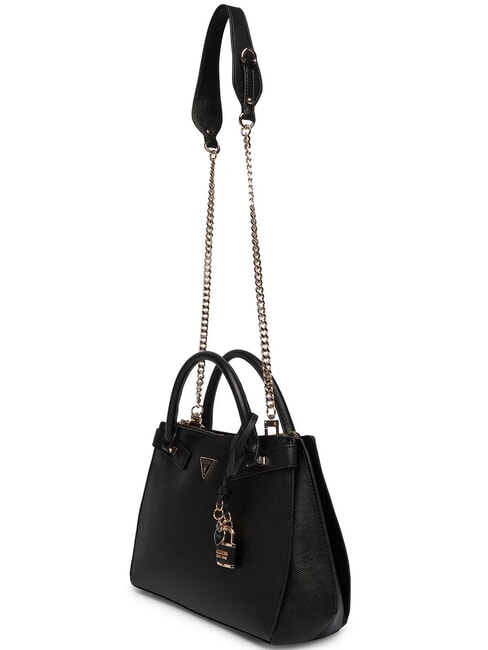 SERENOVA Sac &agrave; main avec bandouli&egrave;re NOIR - Sacs pour Femme