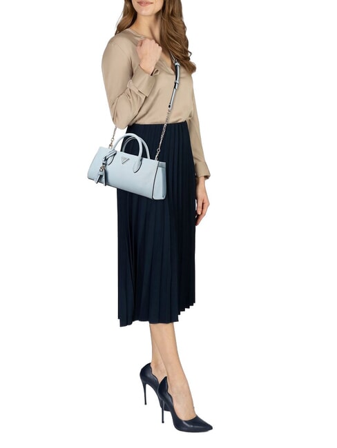 NOELLE 2 Sac &agrave; main avec bandouli&egrave;re AQUA - Sacs pour Femme