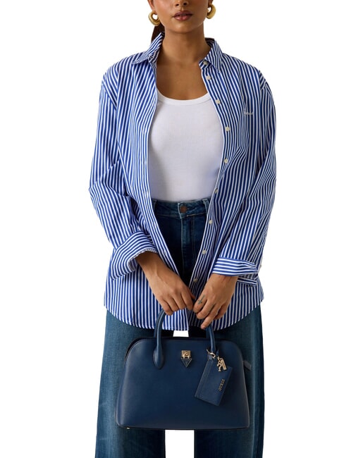 PATSIE 2 Sac &agrave; main avec bandouli&egrave;re BLEU - Sacs pour Femme