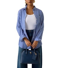 GUESS PATSIE 2 Sac &agrave; main avec bandouli&egrave;re BLEU - Sacs pour Femme - 2