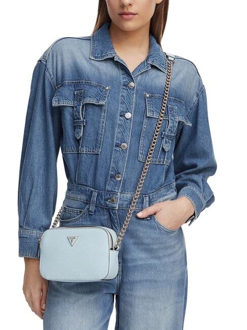 NOELLE 2  Mini sac &agrave; bandouli&egrave;re pour appareil photo AQUA - Sacs pour Femme