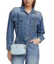 GUESS NOELLE 2  Mini sac &agrave; bandouli&egrave;re pour appareil photo AQUA - Sacs pour Femme - 2