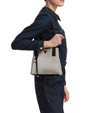 GUESS ALICE sac bandouli&egrave;re naturel / noir - Sacs pour Femme - 2