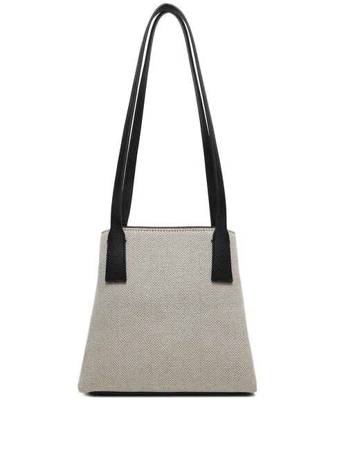 ALICE sac bandouli&egrave;re naturel / noir - Sacs pour Femme