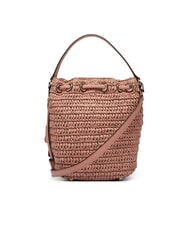 GUESS OFELIA Mini sac seau avec bandouli&egrave;re rose corail - Sacs pour Femme - 3