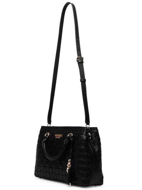 SANDY Sac &agrave; main avec bandouli&egrave;re NOIR - Sacs pour Femme