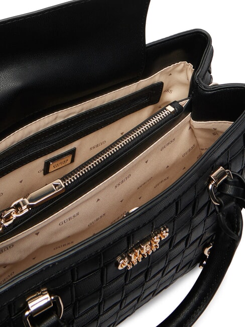 SANDY Sac &agrave; main avec bandouli&egrave;re NOIR - Sacs pour Femme