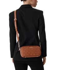 GUESS SANDY sac bandouli&egrave;re sac fourre-tout albury caramel - Sacs pour Femme - 2