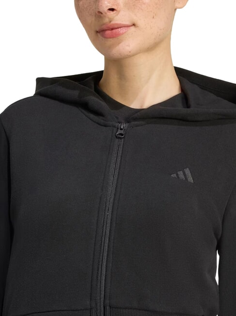 COQ Sweat-shirt &agrave; fermeture &eacute;clair int&eacute;grale noir - Sweat-shirts pour femmes