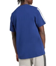 ADIDAS 3 STRIPES T-shirt &agrave; manches courtes et col rond bleu - T-shirt - 2