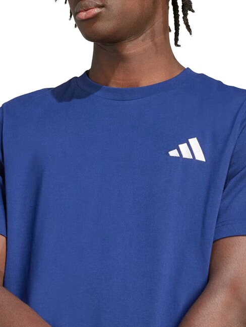 3 STRIPES T-shirt &agrave; manches courtes et col rond bleu - T-shirt