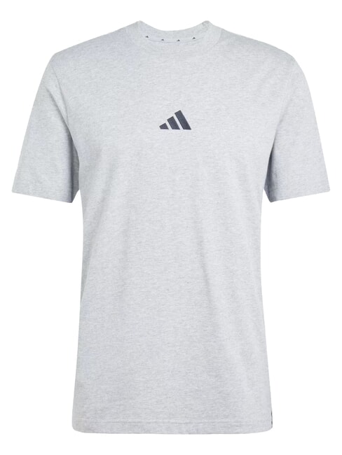 3 STRIPES T-shirt &agrave; manches courtes et col rond gris - T-shirt