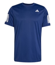 ADIDAS CLUB 3 STRIPES T-shirt de tennis bleu - T-shirt - 4