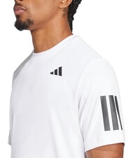 ADIDAS CLUB 3 STRIPES T-shirt de tennis blanc - T-shirt - 6