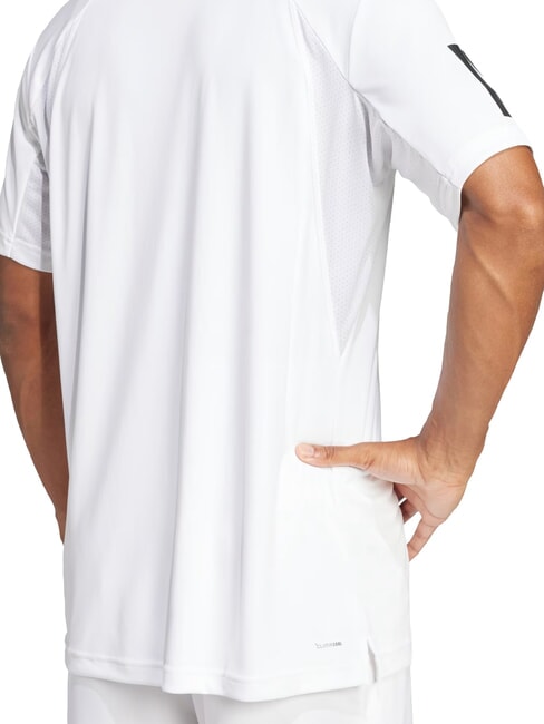 CLUB 3 STRIPES T-shirt de tennis blanc - T-shirt