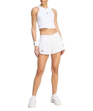 ADIDAS PRO short de tennis blanc - Costumes de sport pour femmes - 3