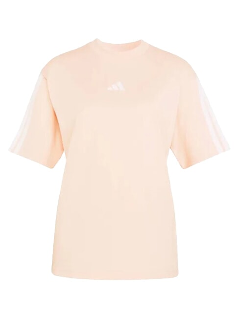 3 STRIPES T-shirt &agrave; manches courtes, pur coton rose - T-shirt