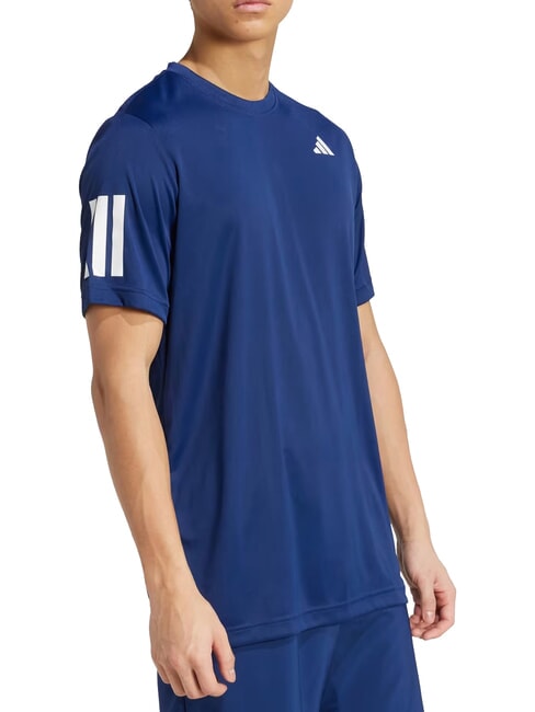 CLUB 3 STRIPES T-shirt de tennis bleu - T-shirt