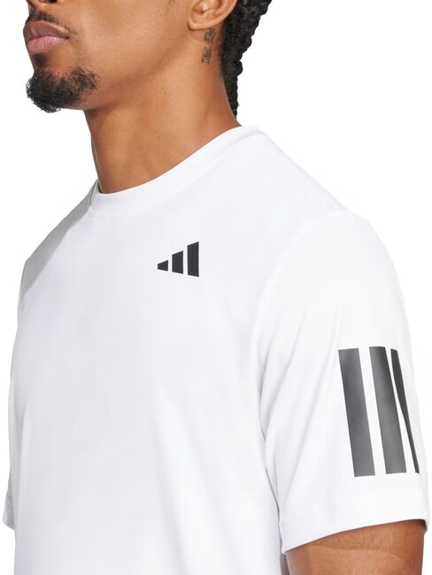 CLUB 3 STRIPES T-shirt de tennis blanc - T-shirt