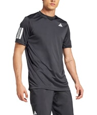 ADIDAS CLUB 3 STRIPES T-shirt de tennis noir - T-shirt - 3