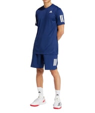 ADIDAS CLUB 3 STRIPES T-shirt de tennis bleu - T-shirt - 5