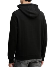 GUESS TEXTURED PATCH LOGO Sweatshirt &agrave; capuche jetbla - Pulls molletonn&eacute;s - 2