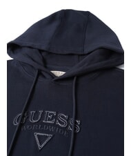 GUESS TEXTURED PATCH LOGO Sweatshirt &agrave; capuche smartblue - Pulls molletonn&eacute;s - 3