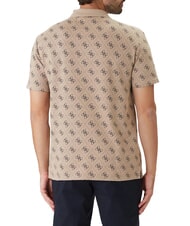 GUESS ALL OVER JACQUARD P&ocirc;le - chemise polo