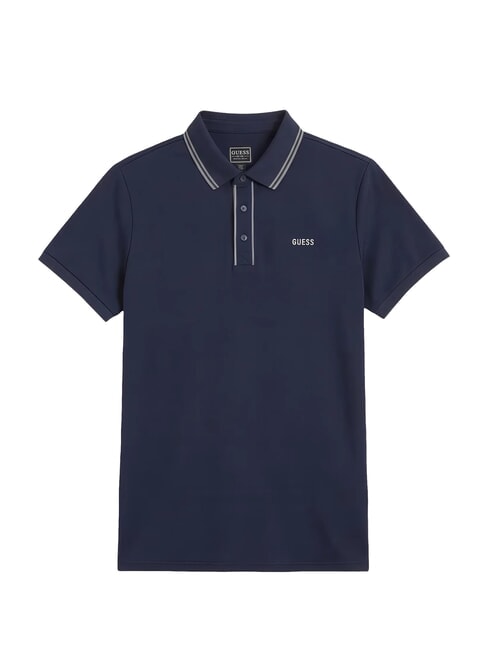 PAUL PIQUE polo &agrave; manches courtes smartblue - chemise polo