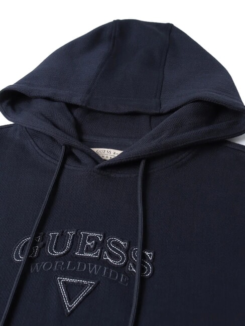 TEXTURED PATCH LOGO Sweatshirt &agrave; capuche smartblue - Pulls molletonn&eacute;s