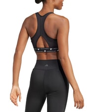 ADIDAS PWRCT Soutien-gorge de sport, encolure carr&eacute;e noir - Sous-v&ecirc;tements pour femmes - 4